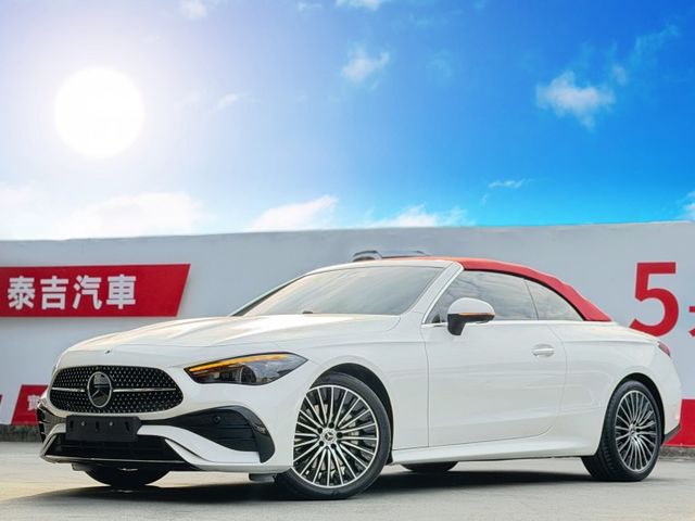 電動敞篷｜四座實用｜好開好停｜稀有釋出｜AMG、48V輕油電、摸門、免鑰匙、P20、雙前座頸部暖氣、方向盤加熱  第1張相片