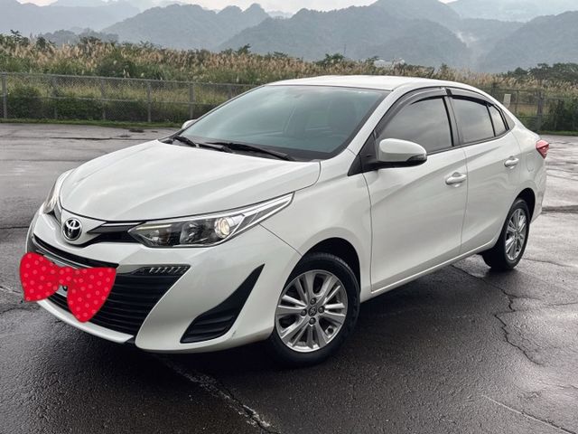 2019年國瑞vios保證認證車。實跑68000公里保證。原廠安卓機 倒車顯影 藍芽 。胎壓 行車記錄器等女用車  第1張相片