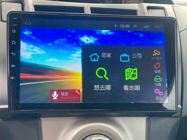 TOYOTA,YARIS,小鴨,五門代步小車,市區好停車,已裝上安卓機,有倒車影像,導航  第18張相片