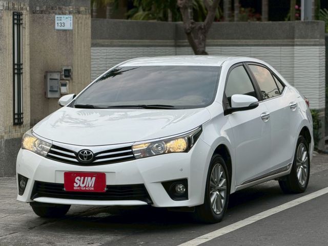 2014 ALTIS/原版件/定速/恆溫空調/免鑰匙/摸門/循跡防滑/開不壞系列  第1張相片