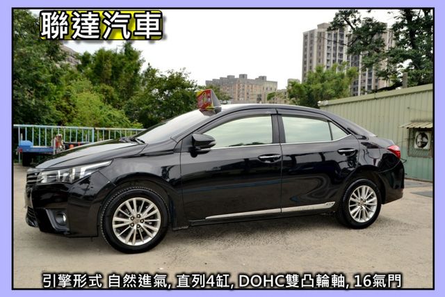 Corolla Altis 1.8一手車/免鑰匙啟動車門/倒車影像/衛星導航/I-Key/定速巡航/僅跑9萬多KM  第2張相片