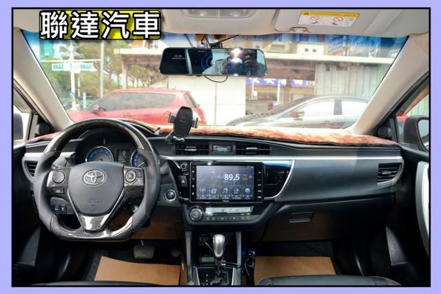 Corolla Altis 1.8一手車/免鑰匙啟動車門/倒車影像/衛星導航/I-Key/定速巡航/僅跑9萬多KM  第7張相片