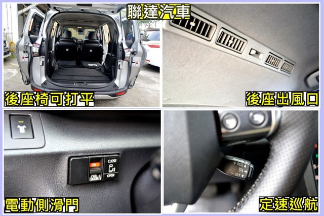 2017 Toyota Sienta 7人座豪華＋電動側滑門/倒車影像/衛星導航/中控螢幕  第11張相片