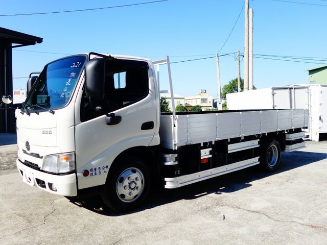《加長型14尺》五噸HINO加長型車斗底舖設白鐵底板  第2張相片
