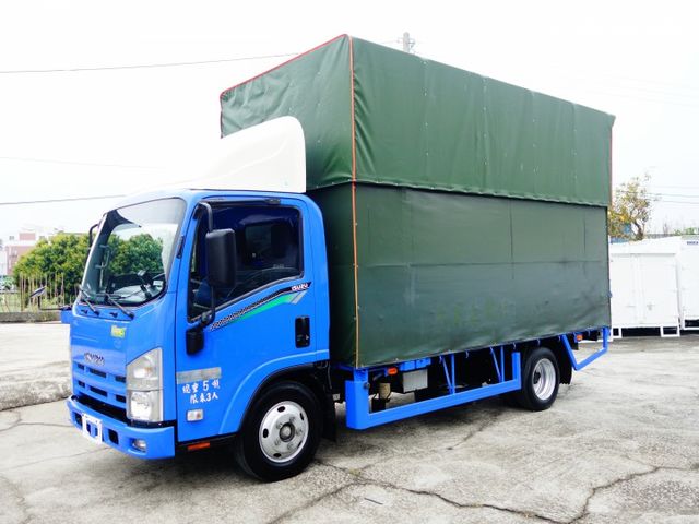 《升降棚》ISUZU加長型14呎免用尿素《5呎油壓尾門》  第2張相片