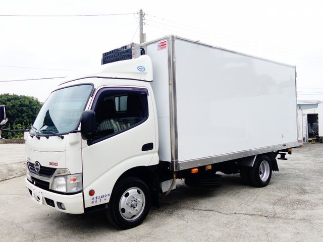 《加長14呎冷凍車》HINO加長加高右側對開門冷凍箱+5呎油壓尾門《僅跑5萬》  第2張相片