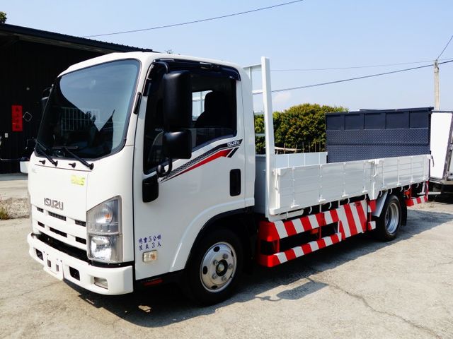 《僅跑一萬》ISUZU加長型14呎訂製鐵斗+免加尿素《5呎四軸尾門》  第2張相片