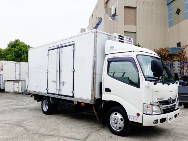 《加長14呎冷凍車》HINO加長加高右側對開門冷凍箱+5呎油壓尾門《僅跑5萬》  第3張相片