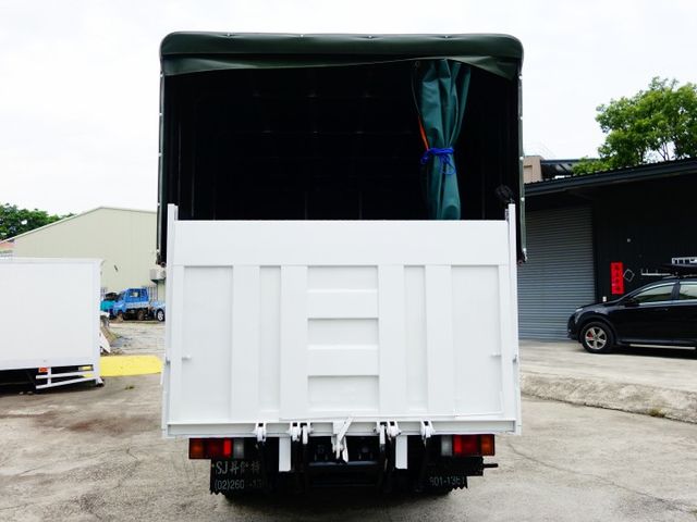 《電動升降棚》一路發加長型14呎免尿素+五噸變更《雙芯油壓尾門》  第5張相片