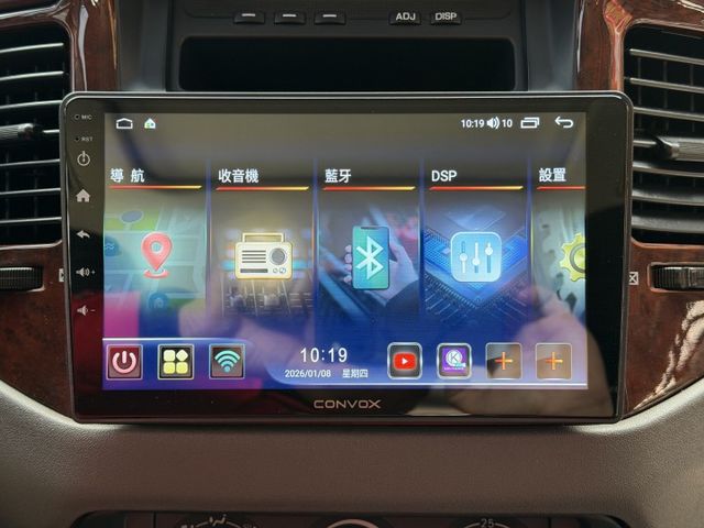 全車原鈑件/7人座/4WD/大螢幕安卓機/5速手自排/電動椅/後座出風口/天窗/越野王者  第10張相片