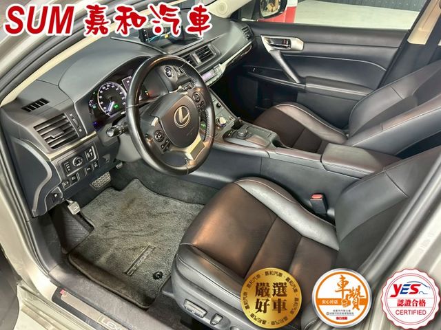 SUM嘉和汽車Lexus CT 200h豪華版/右前座電動調整/駕駛座位置記憶/車道偏離警示系統/前方駐車雷達  第5張相片