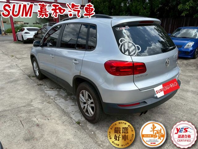 SUM嘉和汽車 TIGUAN 四輪傳動/渦輪增壓器/液晶螢幕/電動後視鏡/倒車顯影  第3張相片