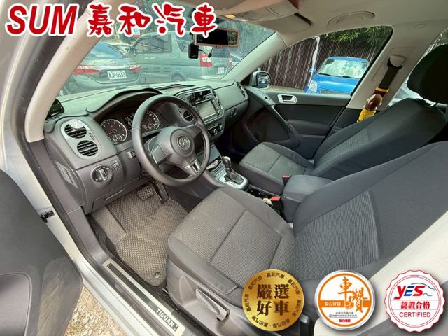 SUM嘉和汽車 TIGUAN 四輪傳動/渦輪增壓器/液晶螢幕/電動後視鏡/倒車顯影  第5張相片