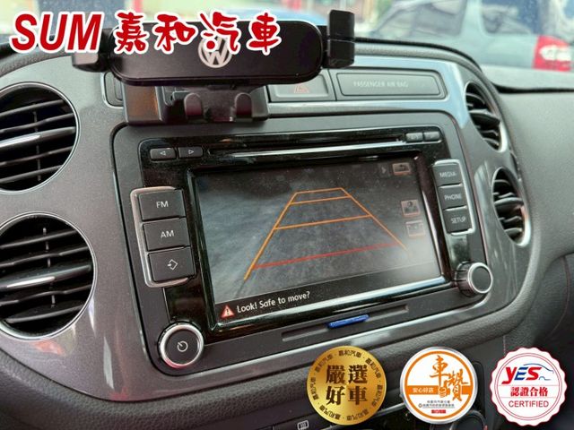 SUM嘉和汽車 TIGUAN 四輪傳動/渦輪增壓器/液晶螢幕/電動後視鏡/倒車顯影  第6張相片