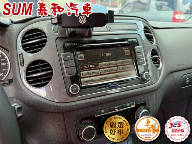 SUM嘉和汽車 TIGUAN 四輪傳動/渦輪增壓器/液晶螢幕/電動後視鏡/倒車顯影  第7張相片