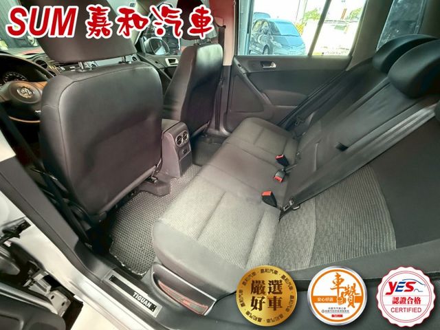 SUM嘉和汽車 TIGUAN 四輪傳動/渦輪增壓器/液晶螢幕/電動後視鏡/倒車顯影  第11張相片