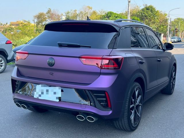 2024.3領牌/2024年式 T-Roc R 原鈑件 原廠保養 新車保固中 已認證 底色為藍色  第3張相片