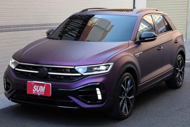 2024.3領牌/2024年式 T-Roc R 原鈑件 原廠保養 新車保固中 已認證 底色為藍色  第2張相片