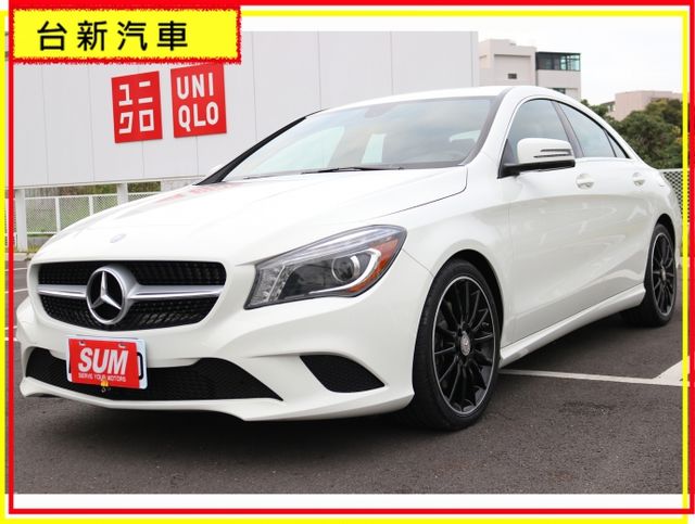 CLA250 僅跑6萬 原鈑件 車子好開 妥善率高 內外漂亮  第1張相片