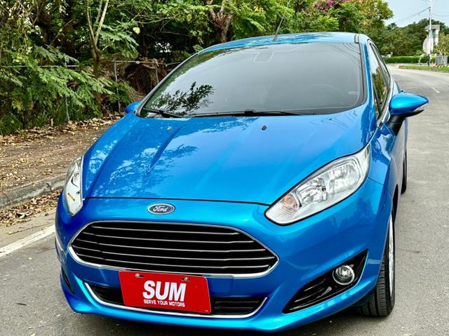 FIESTA 1.0渦輪 省油省稅金 一手車原廠紀錄實跑9萬9里程保證 IKEY 安卓主機 倒車顯影 恆溫空調  第1張相片