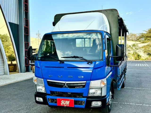 五期堅達 自排 3噸半 已變更載重 14.5呎 一手車原廠紀錄實跑20萬里程保證 五面掀帆布 升降尾門  第1張相片