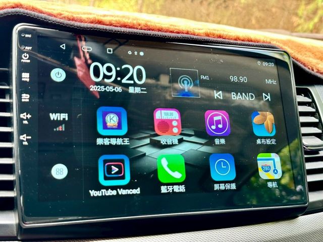 2.0 io版 一手車實跑14萬里程保證 定速巡航 換檔撥片 安卓影音主機 倒車顯影 恆溫空調 天窗 重低音 HID頭燈  第16張相片