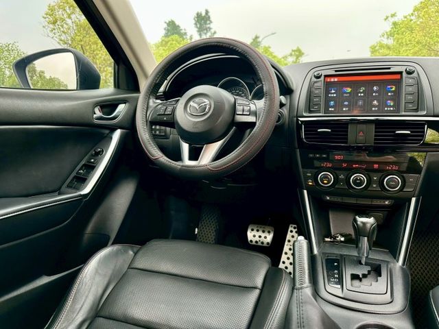 CX5 里程實跑 IKEY HID轉向頭燈 駕駛座電動椅 雙前座電熱椅 天窗  第9張相片