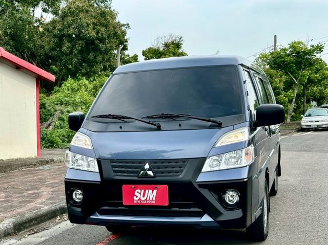 得利卡 自排 8人座 一手車實跑18萬8里程保證 定速巡航 盲點偵測 後座空調 方向盤音響快控 雙安  第1張相片