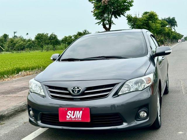 10.5代 ALTIS 省油 少毛病 很好養 代步首選 一手車實跑12萬里程保證 定速巡航 恆溫空調 影音主機 倒車顯影  第1張相片