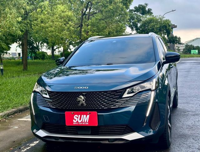 5008 PureTech GT 1.6渦輪 七人座 一手車實跑8萬里程保證 ACC跟車 車道維持輔助 電尾門 環景攝影  第1張相片
