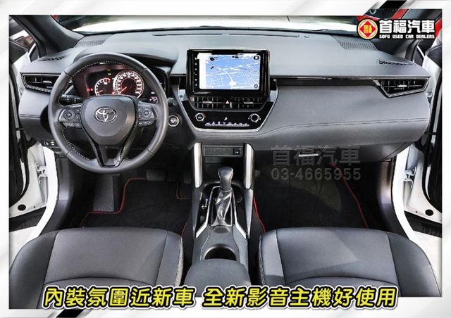 GR版頂規落地新車~只跑1萬最好看黑白配~Lv2跟車+360環景+盲點+手機投影+原廠保固中+可全額貸~快來電預約賞車喔  第8張相片