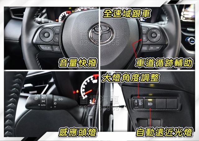 GR版頂規落地新車~只跑1萬最好看黑白配~Lv2跟車+360環景+盲點+手機投影+原廠保固中+可全額貸~快來電預約賞車喔  第14張相片