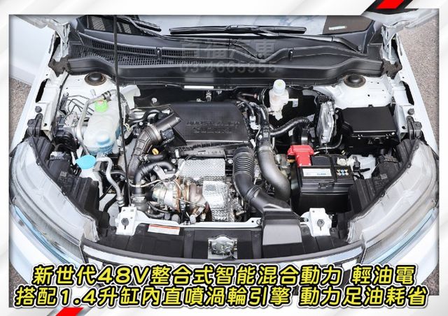 新世代最頂1.4渦輪+輕油電+4WD~僅跑1萬原廠保固中+ACC跟車+手機投影+行車紀錄器~省快30萬~還可享免頭款入主  第12張相片