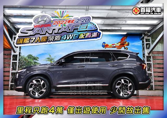旗艦183萬柴油正7人4WD~快閃119.9~里程4萬原廠保固中~LV2跟車+環景+手機投影+全景天窗配備全滿~可全貸~  第2張相片