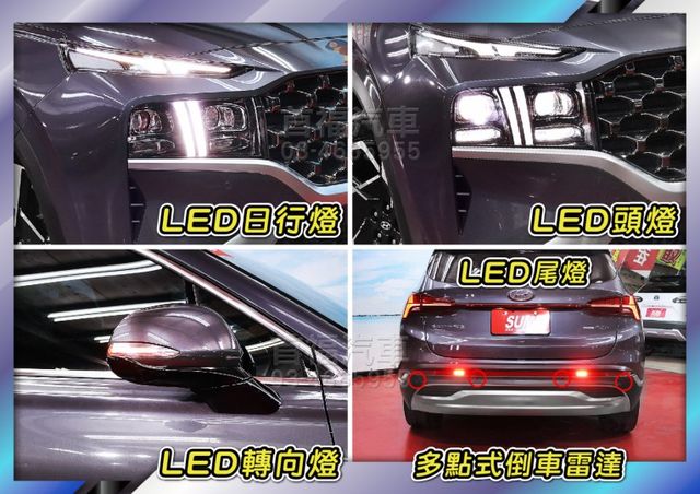 旗艦183萬柴油正7人4WD~快閃119.9~里程4萬原廠保固中~LV2跟車+環景+手機投影+全景天窗配備全滿~可全貸~  第19張相片