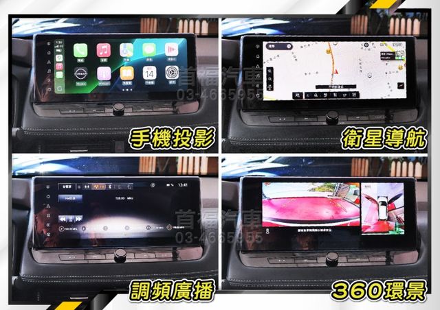 全網最便宜福利價~只跑1萬原廠保固中~ICC跟車+360環景+電動尾門+手機投影+數位儀錶~最超值新款休旅~可全貸快搶~  第16張相片