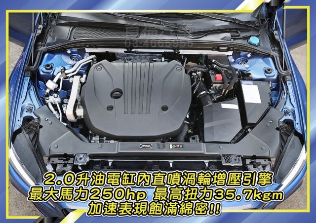 北歐輕油電帥氣R版性能轎跑~僅跑1萬全台保固~有PAII跟車+360環景+電動加熱跑車椅+手機投影+HK音響~可全貸快搶  第12張相片