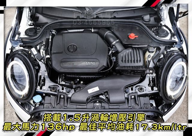 【現在買最便宜】全網最殺免百萬~23年底領牌只跑2萬+全台保固~超新車況+專屬車身彩貼~3D英倫小鋼砲~可全貸快來電預約  第12張相片