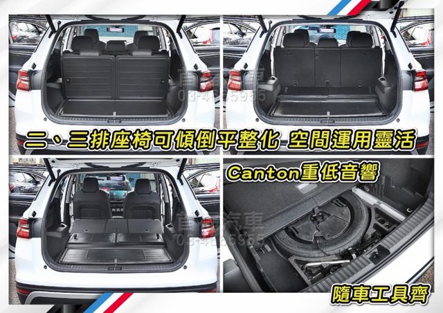 【現在買最便宜】最新福利車來啦~新世代旗艦7人座4傳運動休旅~僅跑3千原廠保固~LV2+全景天+環景滿~免等關稅省大價差  第12張相片