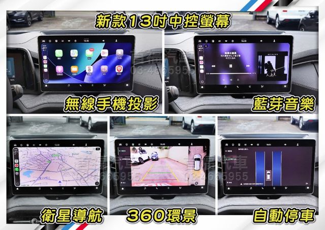 【現在買最便宜】最新福利車來啦~新世代旗艦7人座4傳運動休旅~僅跑3千原廠保固~LV2+全景天+環景滿~免等關稅省大價差  第16張相片