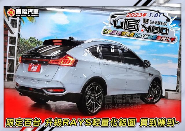 【現在買最便宜】不用50萬買類新車~只跑7千保固中~限量100台RAYS勁化版+水泥灰黑~全網最新可全貸~快來電預約賞車  第6張相片
