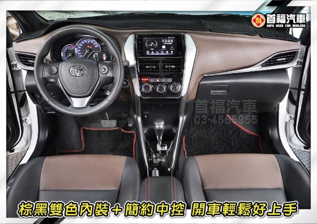 【現在買最便宜】最末代稀有跨界大鴨~只跑1萬超新車況+原廠保固中~頂級版有摸門+黑白配色~快閃49.9可全貸~快來電預約  第8張相片