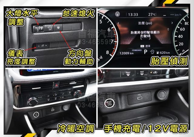 【現在買最便宜】去年6月領牌~車齡不到1年~超福利75.9~油電版僅跑1萬原廠保固~跟車+盲點+安卓機滿配~只1台可全貸  第16張相片