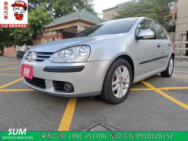 可全貸~五代GOLF小鋼炮 ~1.6省油省稅車~店長推薦優質代步車~ABS~8安  第1張相片