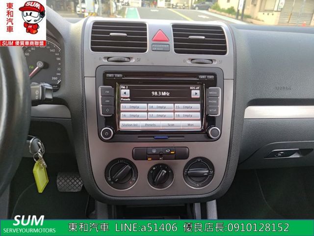 可全貸~五代GOLF小鋼炮 ~1.6省油省稅車~店長推薦優質代步車~ABS~8安  第19張相片
