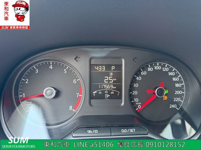 可全貸~小改款POLO~最安全的小車~好開省油~無泡水~無重大事故~  第13張相片