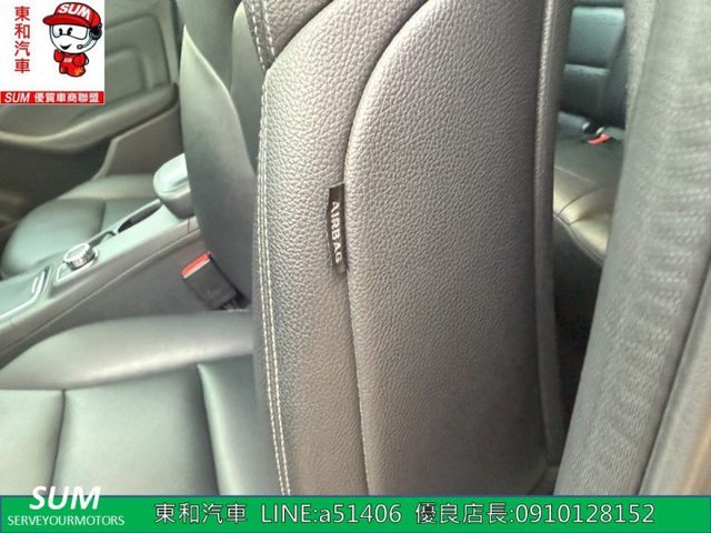 可全貸~B180小改款電動椅~8安~I-KEY~定速~換檔撥片  第14張相片