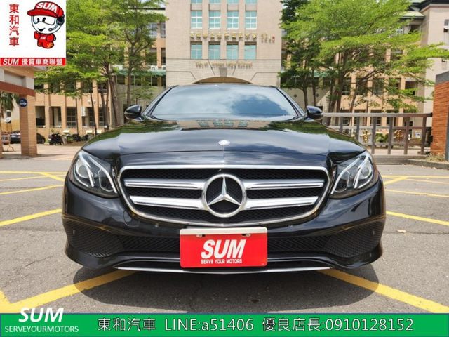 可全貸~老闆車E220d~總代理~停車輔助~前後雷達、雙前電動座椅~定速巡航~中文導航~  第2張相片