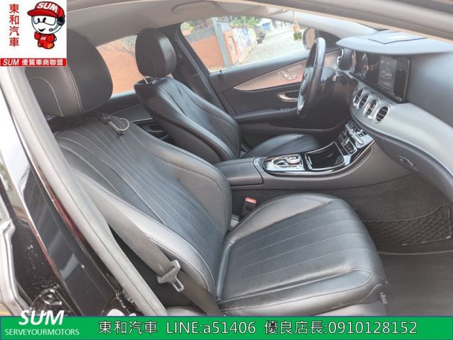 可全貸~老闆車E220d~總代理~停車輔助~前後雷達、雙前電動座椅~定速巡航~中文導航~  第15張相片