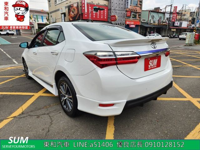 可全貸~Altis 1.8 ~i-Key~定速巡航~防滑~恆溫~8安~倒車~導航~抬頭顯示器~  第7張相片